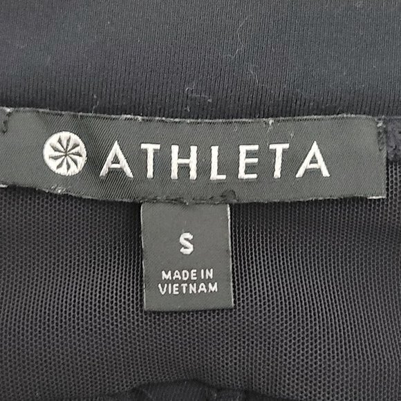 Athleta Size Small Black Modern Metro Mid Rise Straight Leg Loungewear Pants - Picture 6 of 10